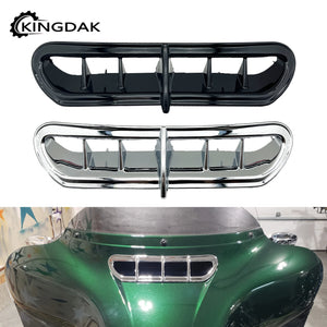 Cache de grille d'aération de carénage avant pour Harley Touring Electra Glide, Ultra Classic, Street Glide 2014-2023 - vue 1
