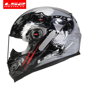 Casque intégral LS2 FF358 noir - vue 6