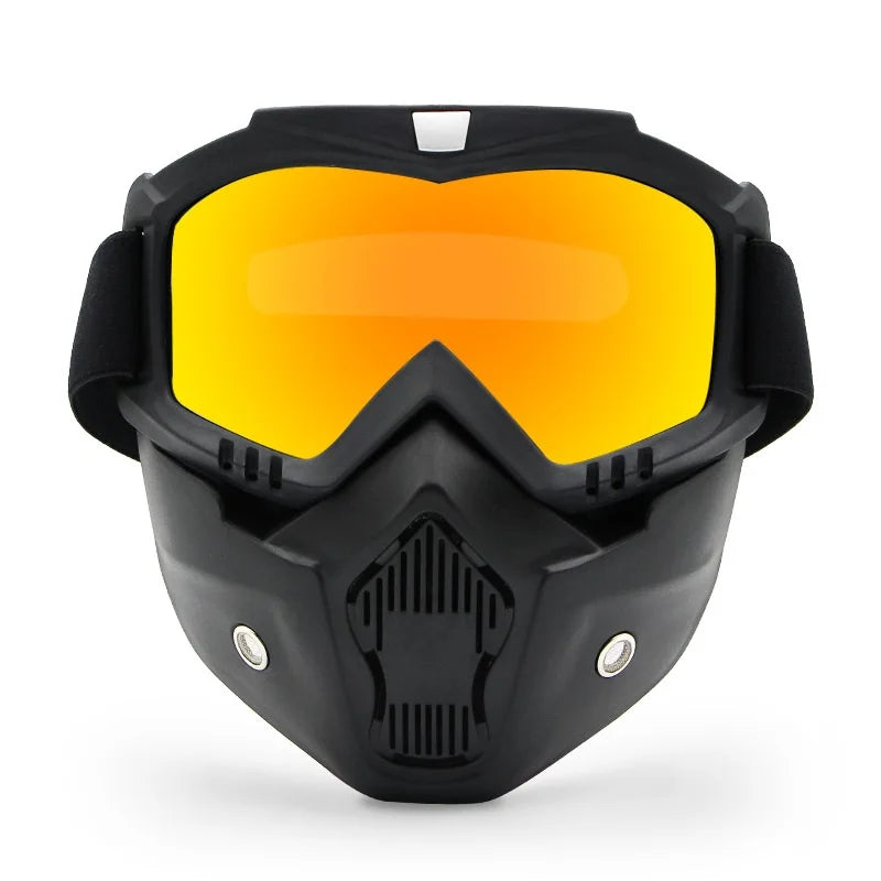 Masque Lunettes Motocross Anti-Poussière Réglable Tout-Terrain - vue 18