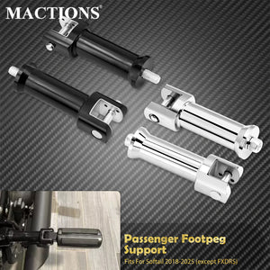 Supports de Repose-pieds Passager Arrière - Harley-Davidson Softail 2018 et plus – photo 1/8