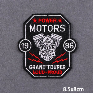 Écusson brodé Live To Ride motard punk à coudre ou repasser sur veste - vue 9