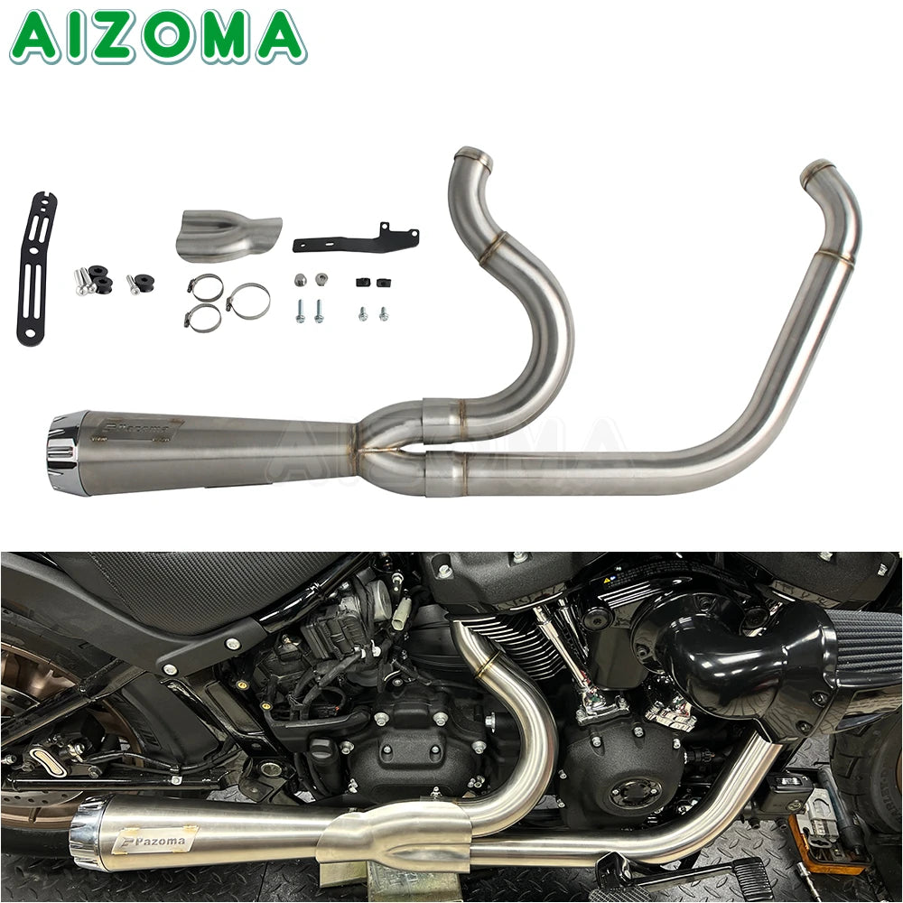 Système d'échappement pour Harley-Davidson Softail Low Rider ST FXLRST EI Diablo FXRST 117 2022 2023-24 – photo 11/20