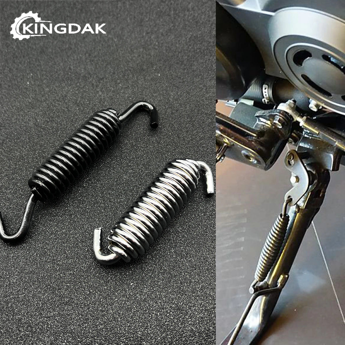 Ressort de Béquille Latérale (Jiffy Stand) - Harley-Davidson Touring 2007-2022, Softail 2007-2017 – photo 1/6