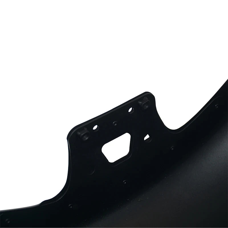Garde-boue avant moto style chopped noir brillant pour Harley-Davidson Touring - vue 6