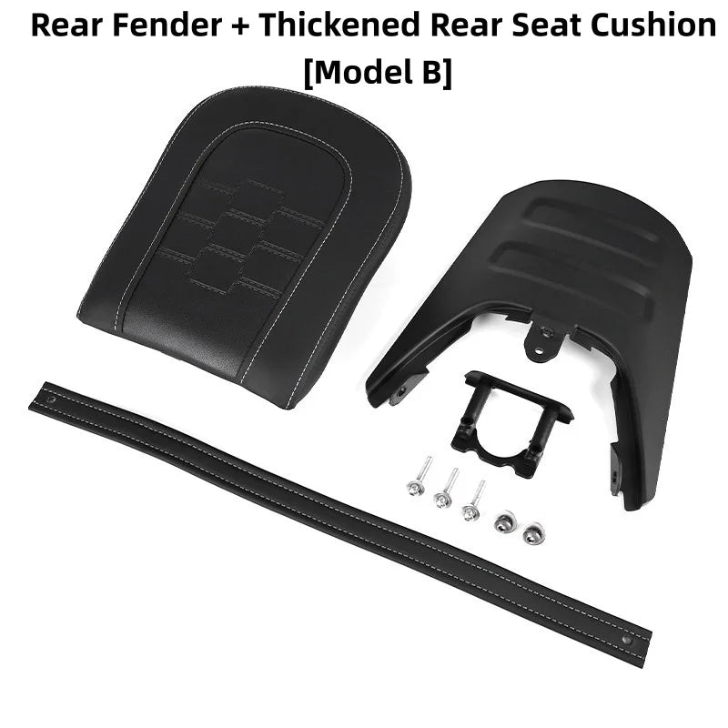 Garde-boue arrière et selle passager pour Harley-Davidson Sportster S - vue 8