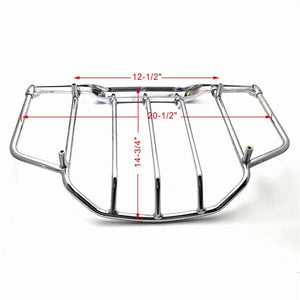 Rail de porte-bagages chromé Air Wing pour Tour-Pak Harley-Davidson Touring 1993-2022 - vue 2