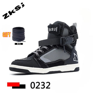 Chaussures moto avec renforts de protection - vue 9