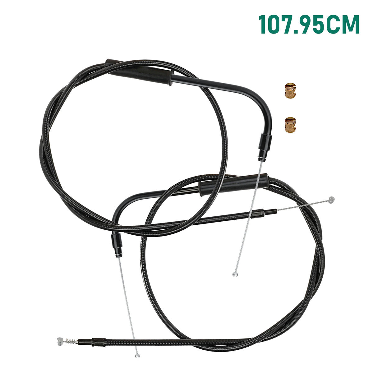 Kit de Câbles d'Accélérateur Rallongés Tressés Inox - Harley-Davidson Sportster, Dyna et Softail – photo 8/10