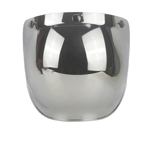 Écran solaire bulle rétro pour casque moto - vue - vue 21