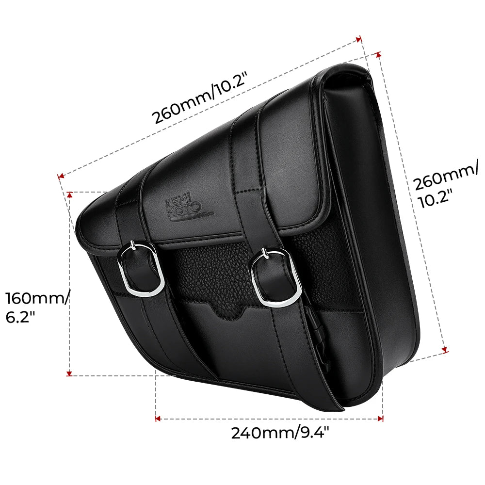 Sacoche de bras oscillant noire pour Harley Sportster Iron 883 - vue 4