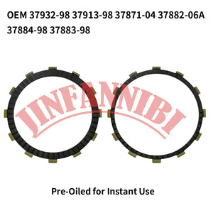 Kit embrayage disques et ressort diaphragme pour Harley Touring, Softail et Dyna - vue 4