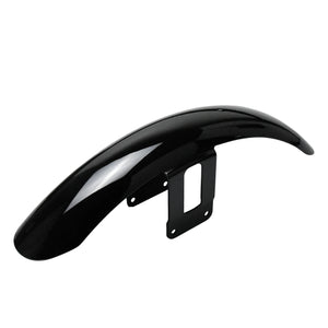 Garde-boue avant moto noir brillant pour Harley-Davidson Sportster XL 883 - vue 2