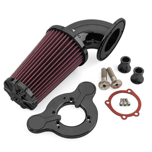 Kit filtre à air complet coude pour Harley Sportster XL 883 1200 - vue 16