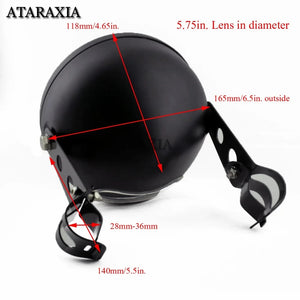 Coque de phare 5,75 pouces pour Harley - vue 6