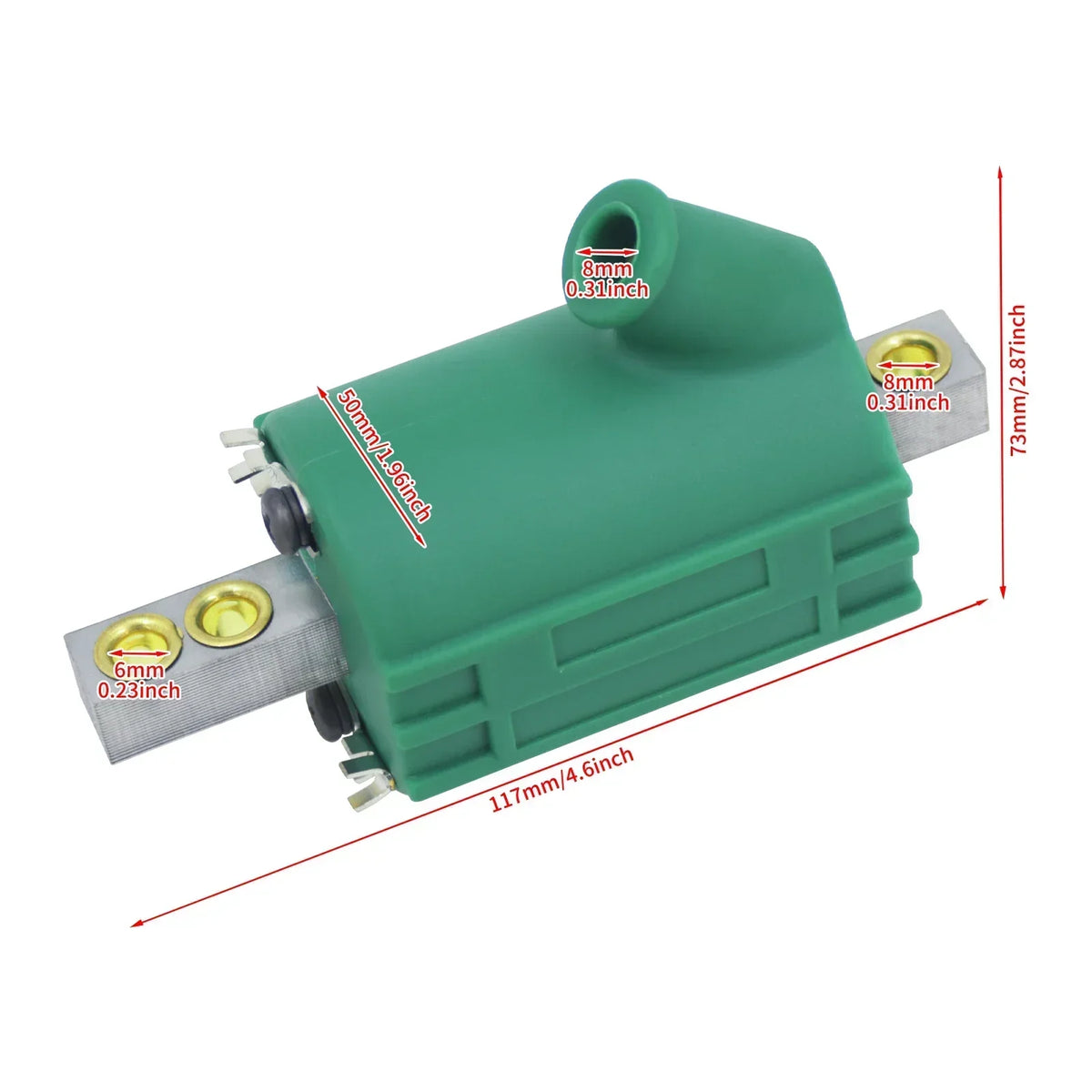 Bobine d'Allumage Simple Sortie 3 Ohms (12V) - Harley-Davidson Sportster, Dyna, Softail et Touring 1983-1998 – photo 6/6