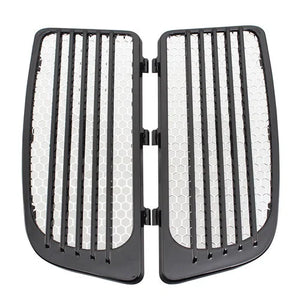 Grilles de Radiateur Chromées (Bas de Carénage) - Harley-Davidson Touring Electra Glide, Street Glide, Road King, Tri Glide 2014-2019 – photo 8/8