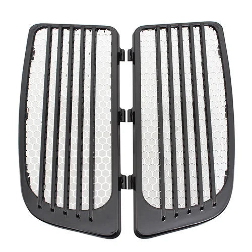 Grilles de Radiateur Chromées (Bas de Carénage) - Harley-Davidson Touring Electra Glide, Street Glide, Road King, Tri Glide 2014-2019 – photo 8/8