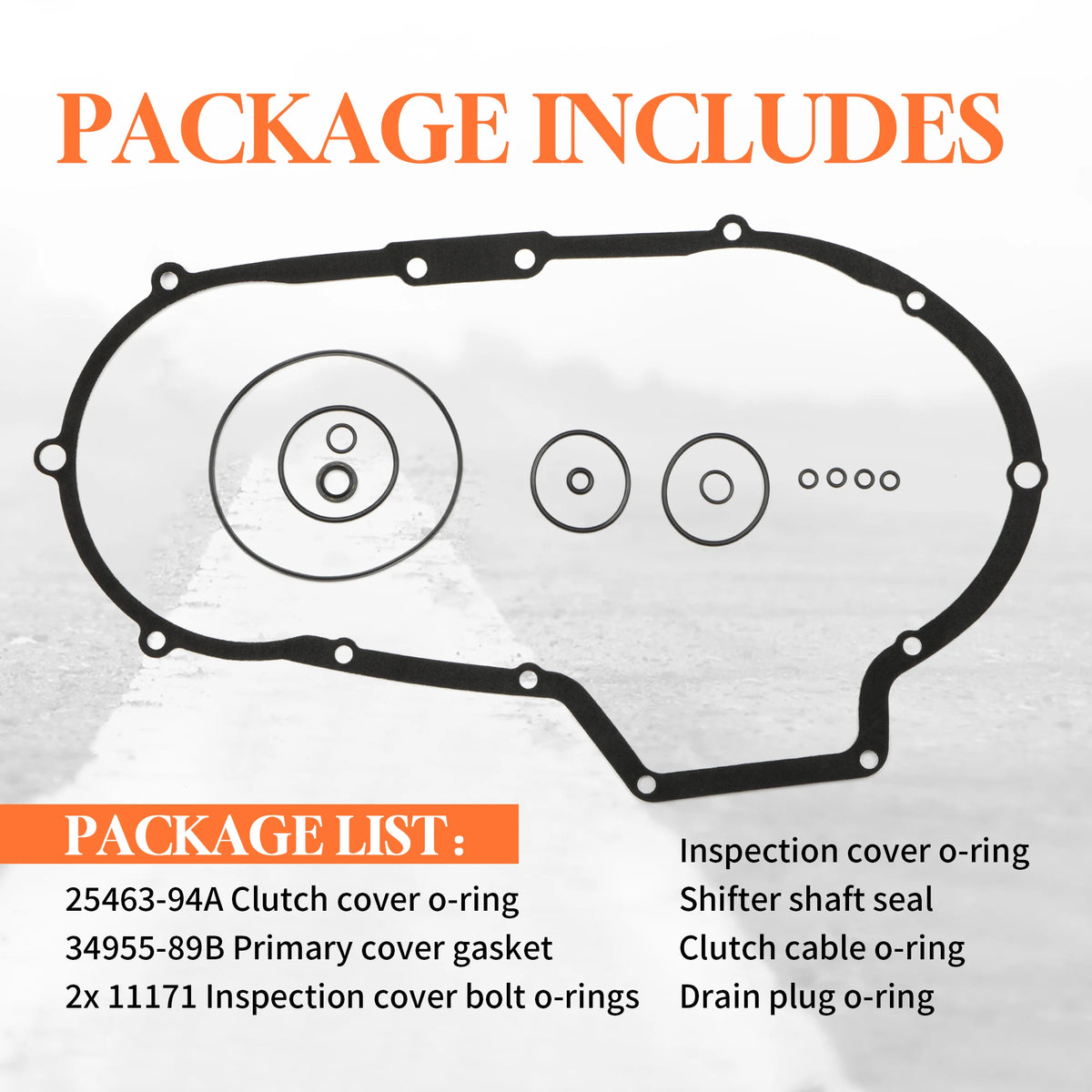 Kit Joint de Carter Primaire - Harley-Davidson Sportster XL883/1200 1991-2003 – photo 3/6