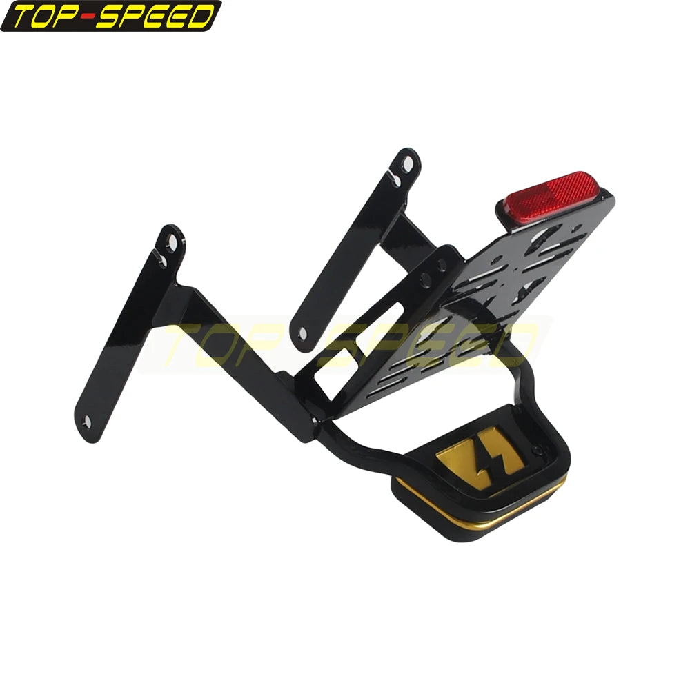 Sissy-bar dossier passager avec porte-bagages pour Harley-Davidson Dyna 2006-2017 (Low Rider, Street Bob, Wide Glide, Switchback) - vue 4