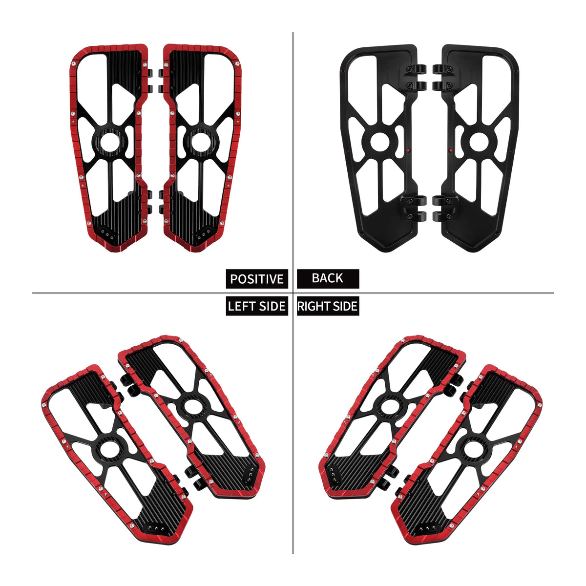 Kit de repose-pieds et levier de vitesse coloré pour Harley-Davidson Touring - vue 3