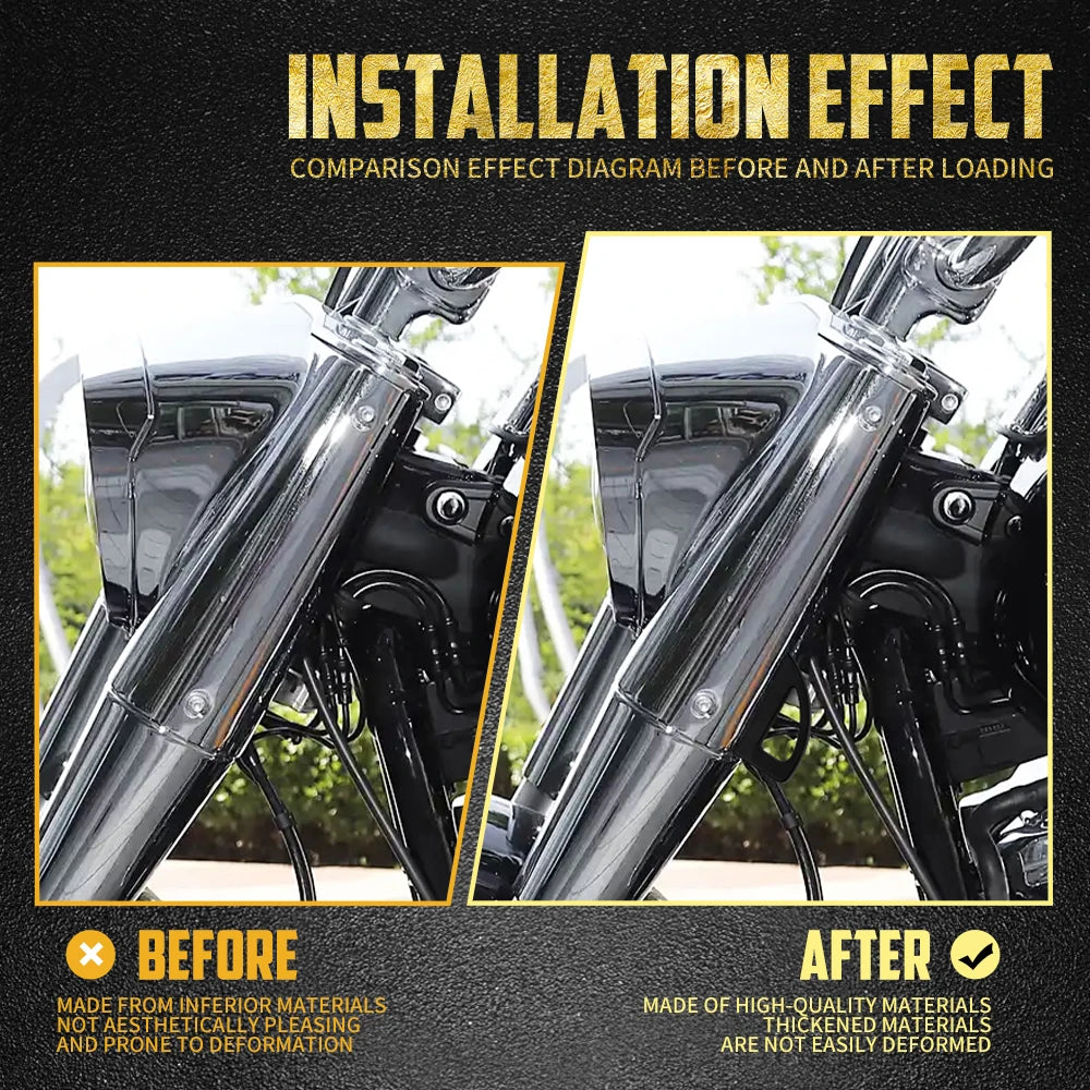 Supports avant d'arrimage (tie down) - Harley Softail 2000-2024, Breakout, Fat Boy, Standard, Slim FLFB, FXBB – photo 2/8