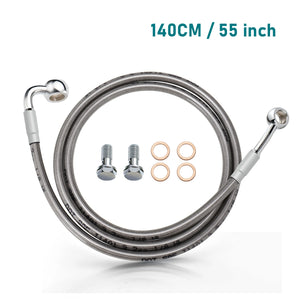 Durite de Frein Avant Tressée Inox (140/145/150 cm) - Harley-Davidson Touring 1997-2013 sans ABS – photo 10/12