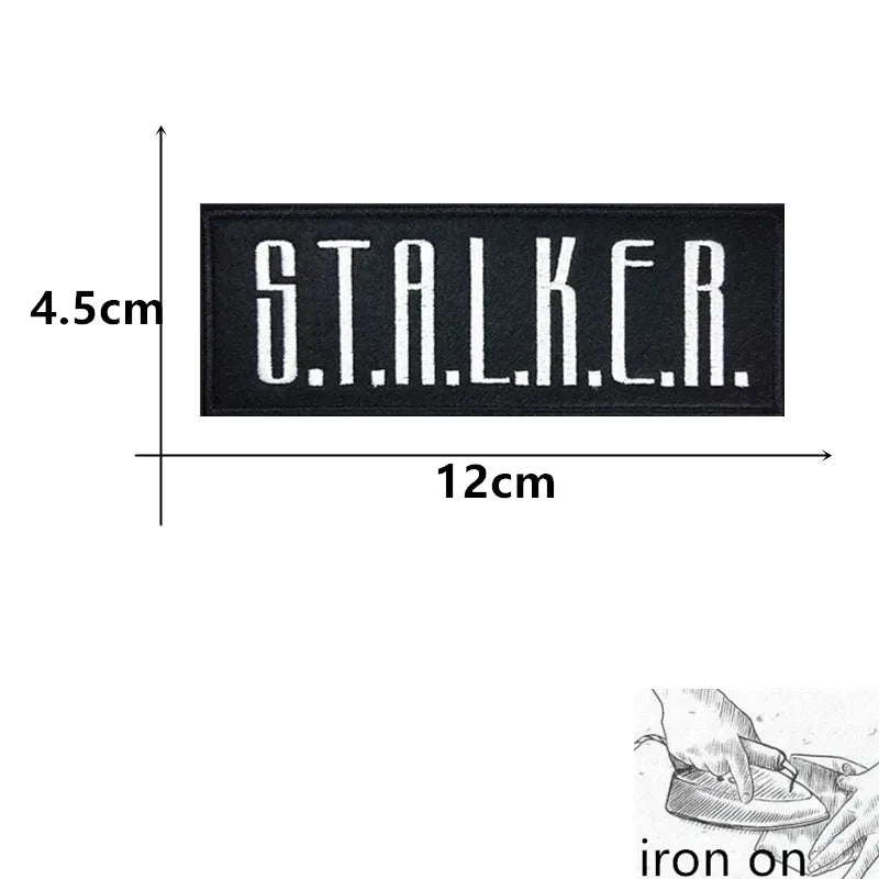 Écusson tactique brodé Stalker Team, fixation velcro ou thermocollante - vue 23