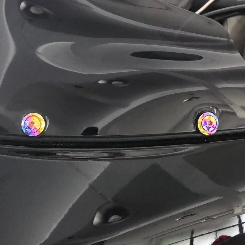 Boulons de Pare-brise Titane pour Harley Road Glide 2015-2025 – photo 3/12