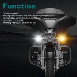 Résistance de charge (load equalizer) pour clignotants LED - Harley-Davidson Touring, Softail, Dyna, Sportster – photo 6/6