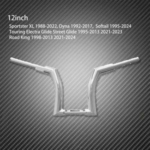 Guidon Drag Z 12"/14"/16" (Pince 1.25") - Harley-Davidson Sportster, Touring, Dyna & Softail – photo 13/18