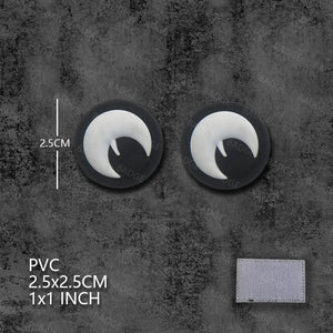 Écusson tactique phosphorescent yeux de chat - vue 38