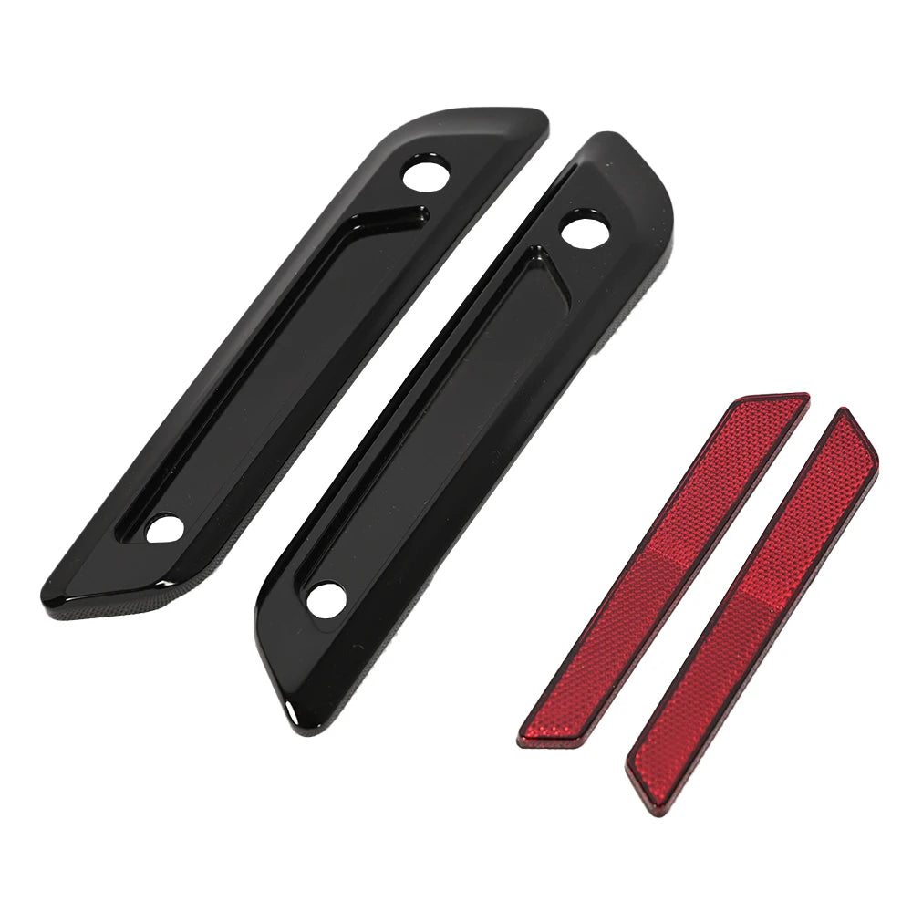 Caches de charnières de sacoches CNC aluminium T6061 pour Harley Road Glide / Street Glide 2023.5-2025 - vue 9