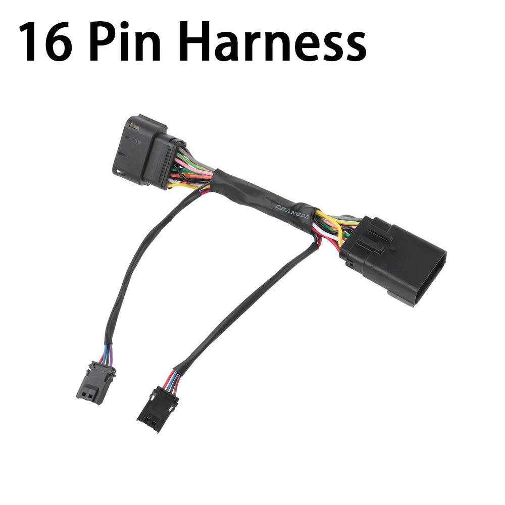Adaptateur de Câblage Standard 16 Broches pour Harley Touring 2026 – photo 1/6