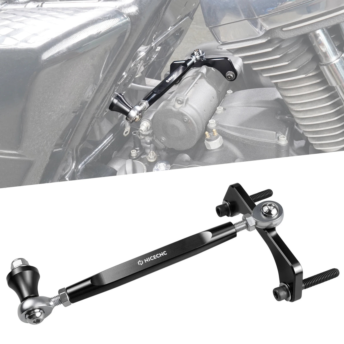 Stabilisateur de moteur arrière pour Harley Touring M8 - vue 1