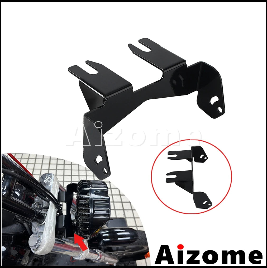 Support de phare additionnel pour Harley Softail Dyna - vue 1