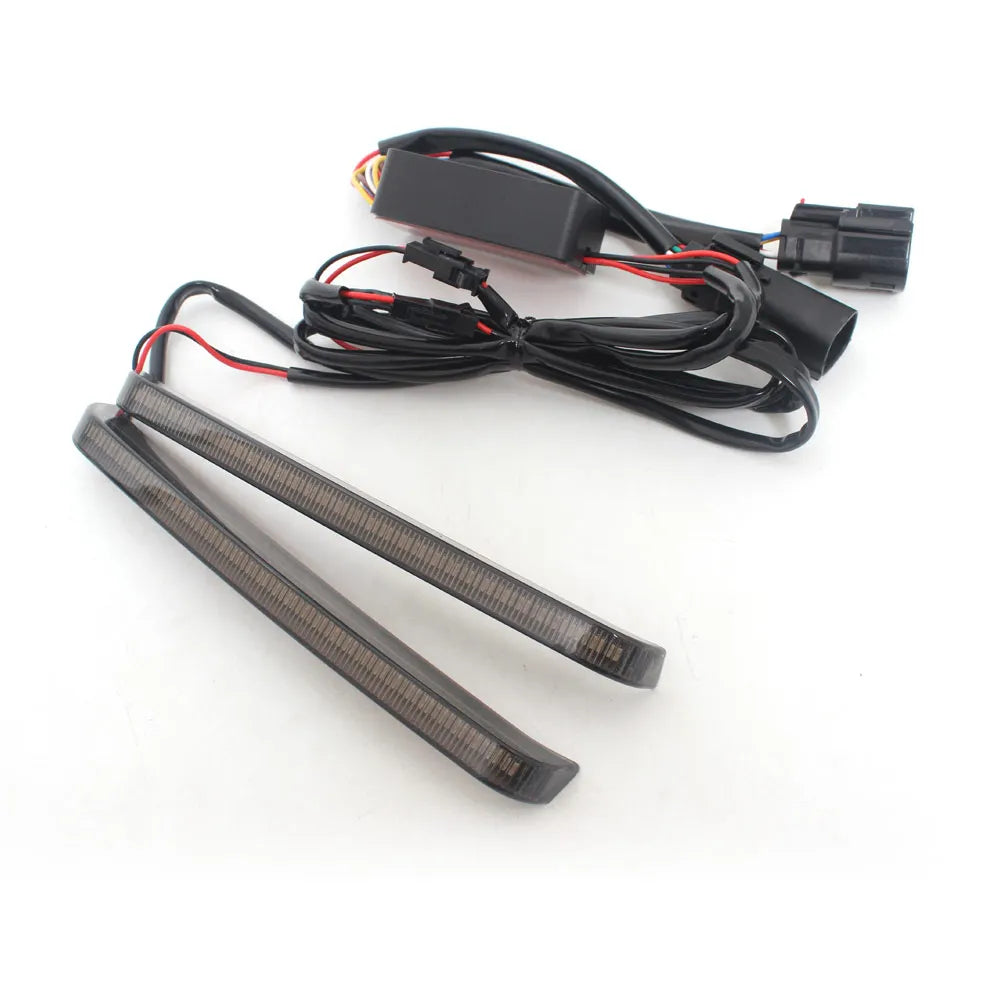 Feu à défilement LED pour sacoche, clignotant séquentiel et stop, Harley Touring 2014-2023 - vue 7