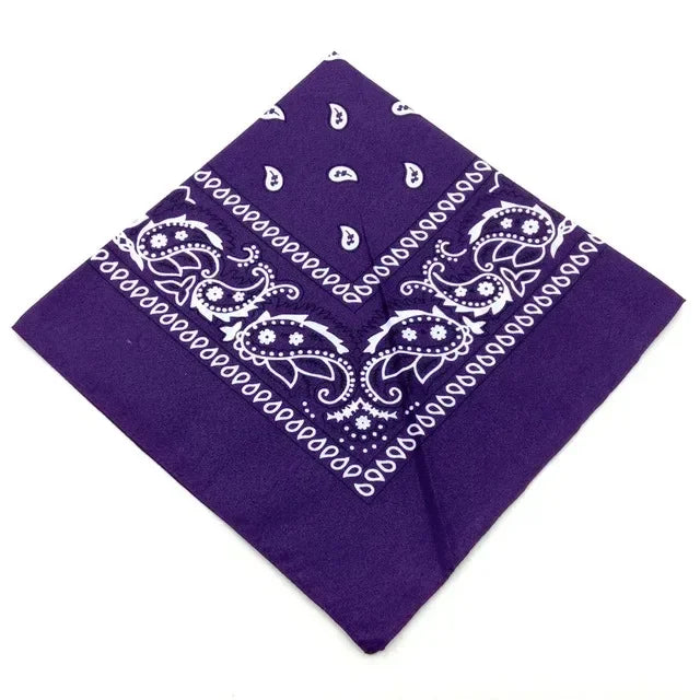 Bandana biker imprimé foulard tête et poignet - vue 21