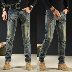 Jean moto homme renforcé Kevlar/Aramide avec protections - vue 3