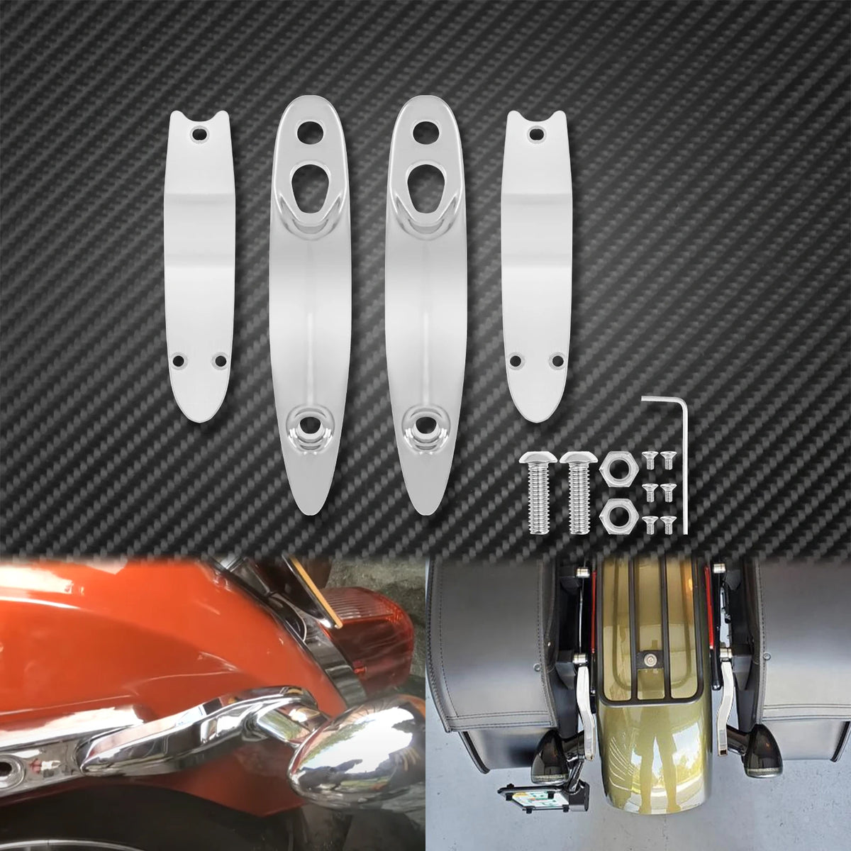 Kit de Déport pour Clignotants Arrière - Harley-Davidson Softail 2000-2022 – photo 8/8