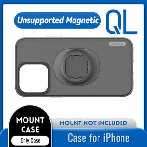 Coque antichoc pour iPhone avec verrouillage type Quad-Lock, compatible support moto, vélo et voiture - vue 7