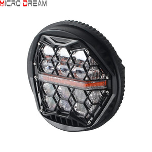 Phare LED 5,75 pouces pour Harley Dyna Softail Sportster - vue 3