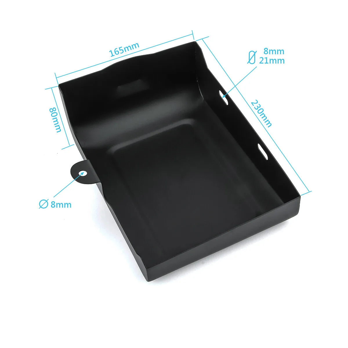 Cache de batterie droit pour Harley Dyna - vue 3