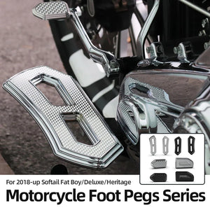 Repose-Pieds et Plateformes Larges (Floorboards) - Harley-Davidson Fat Boy, Deluxe, Heritage 2018 et plus récent – photo 1/14