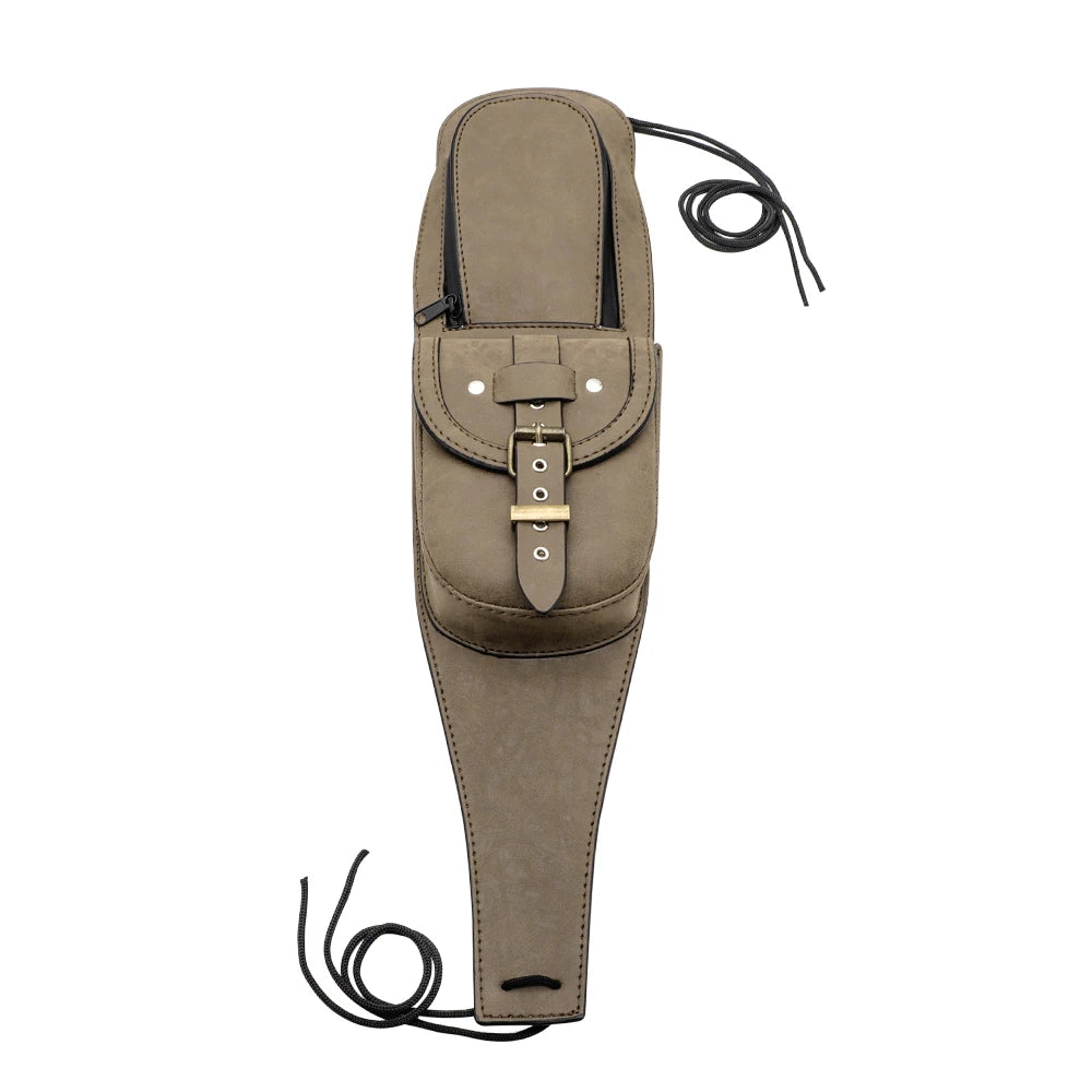 Pochette cache-réservoir en cuir PU pour Harley Sportster Iron 883 et Forty Eight XL1200X - vue 8