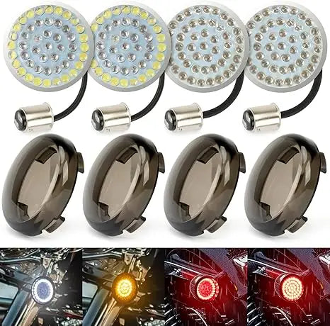 Kit inserts LED de clignotant pour Harley Softail - vue 7