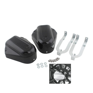 Caches d'axe arrière de bras oscillant pour Harley Softail - vue 3