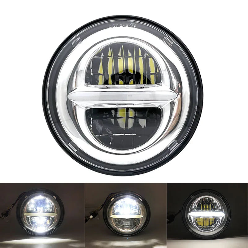 Phare LED 5,75 pouces pour Harley Sportster - vue 7