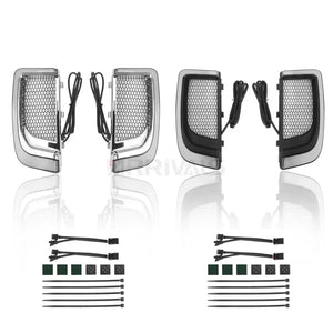 Grille LED de carénage inférieur pour Harley Touring - vue 1
