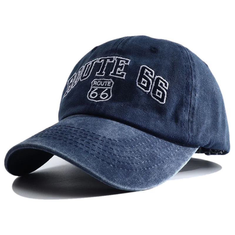 Casquette snapback brodée Route 66 - vue - vue 7