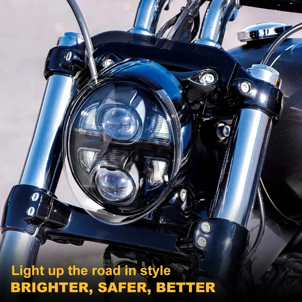 Phare LED pour Harley V-Rod - vue 3